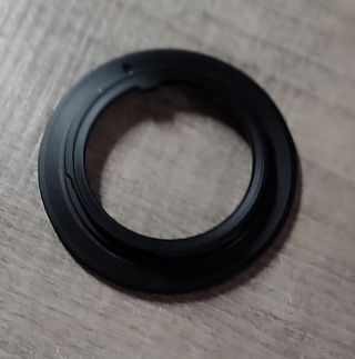 Adaptador obj. olympus OM a Canon EOS