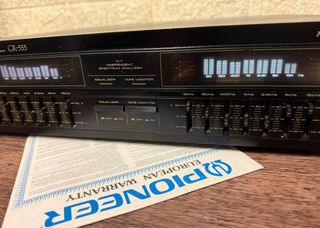 Pioneer GR-555 Equalizzatore Grafico 7+7 Bande