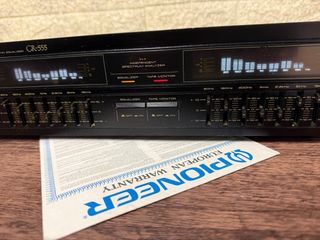 Pioneer GR-555 Equalizzatore Grafico 7+7 Bande