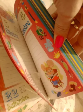 Diario Vintage Topo Gigio