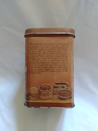 Scatola Latta Pocket Coffee da Collezione