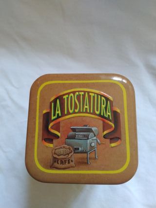 Scatola Latta Pocket Coffee da Collezione