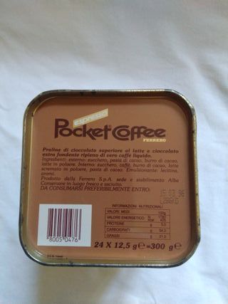 Scatola Latta Pocket Coffee da Collezione