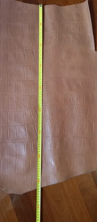 Retal piel de vacuno texturizada