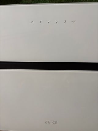 Campana Extractora Elica Wise 90cm Blanca