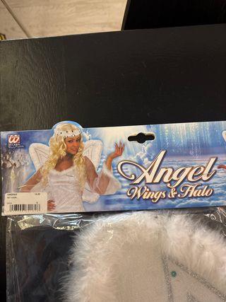 Alas de Ángel y Aureola Disfraz