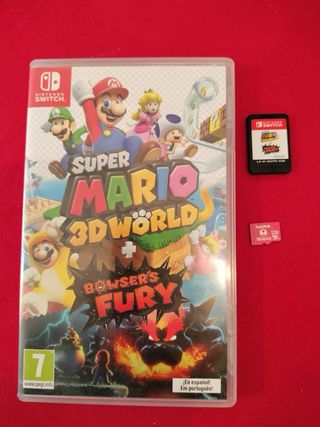 Nintendo Switch OLED+128GB+Mario 3D Word+Bowser's