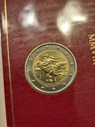 2 Euro Vaticano 2008 San Paolo