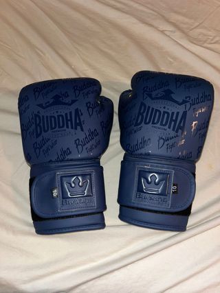 Guantes de Boxeo Buddha Azul Talla 10