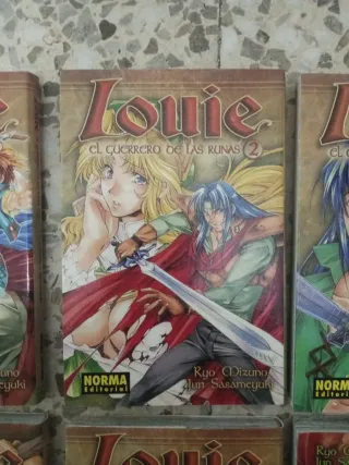 Louie El Guerrero de las Runas Manga Completo