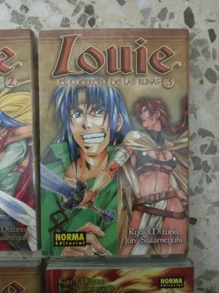 Louie El Guerrero de las Runas Manga Completo