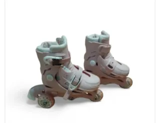 Patines rosas para iniciación