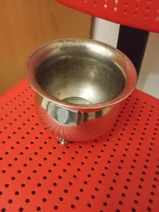 Cubitera Vintage Plateada