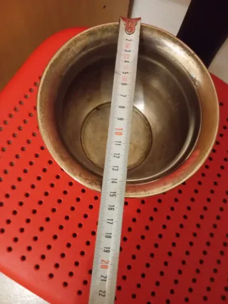 Cubitera Vintage Plateada