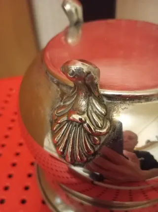 Cubitera Vintage Plateada