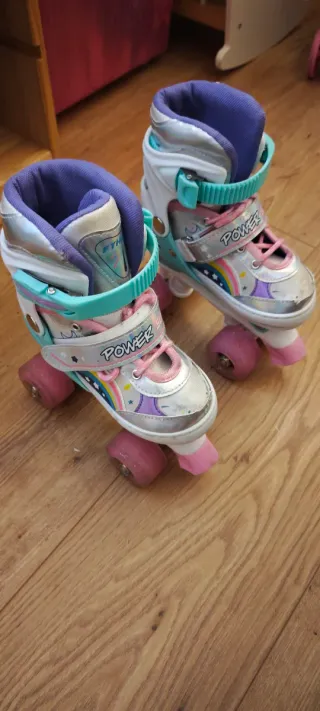 Patines de 4 ruedas para niña