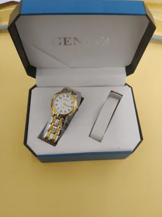 Reloj Geneva Oro y Plata