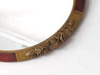 Specchio art deco francese anni30 decoro floreale