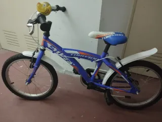 Bicicleta infantil Torpado azul 18 pulgadas