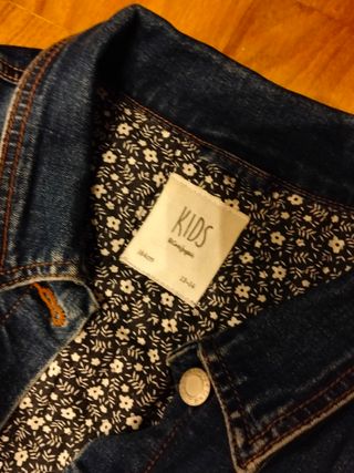 Lote 2 chaquetas vaqueras niña 13-14 años