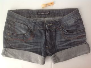 Shorts tejanos chica
