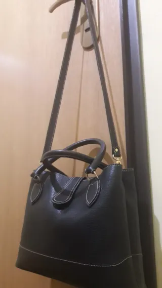 Bolso de Piel Negro