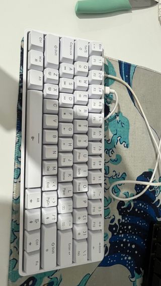 Teclado Dierya Blanco Mecánico