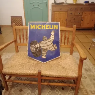 Cartel Chapa Michelin