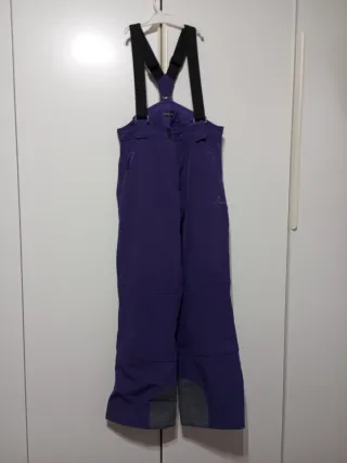 Pantalón Nieve Mujer Talla L Morado