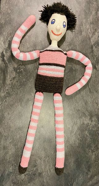 Muñeco 90 cm hecho a mano