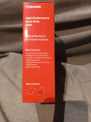 Disco Duro Interno Toshiba 500GB 3.5
