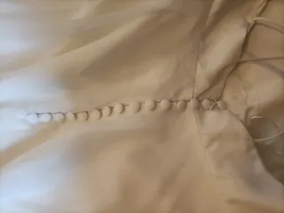 Vestido de Novia Crepe y Tul talla 36