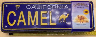Scatola Latta Vintage Camel Lights California