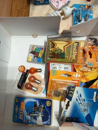 Lotes de bombillas y fusibles de coche