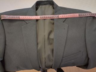 Traje hombre negro-gris oscuro