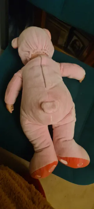 Muñeca bebé suave trapo y silicona