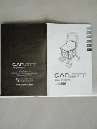 Andador Carlett (Nuevo) | Modelo: Lett800 Comfort.