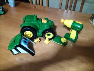 Tractor John Deere Desmontable Juguete