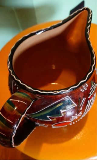 Caraffa Deruta dipinta a mano