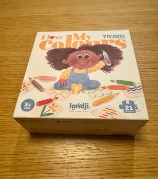 Puzzle Londji 7 Puzzles Reversibles I love My Col.