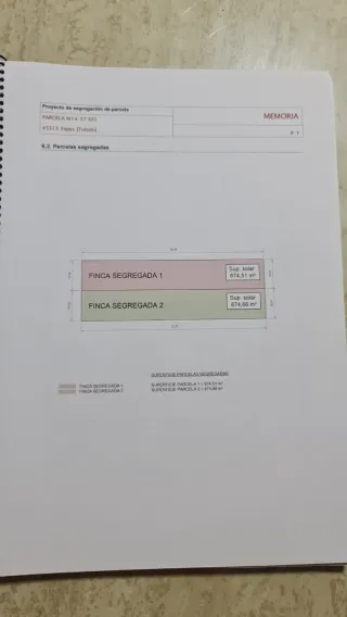 Parcela en yepes toledo