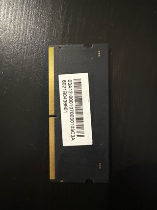 1x ADATA DDR5 SO-DIMM 16GB 4800MHz