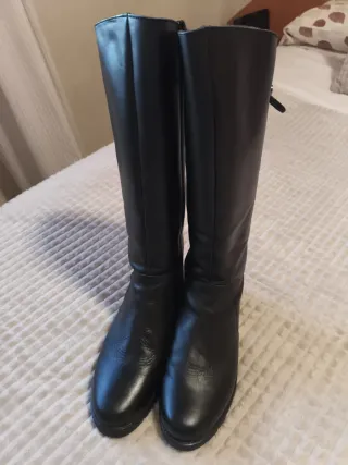 Botas altas mujer negras talla 37