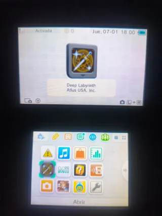 Nintendo 3DS Azul/Verde