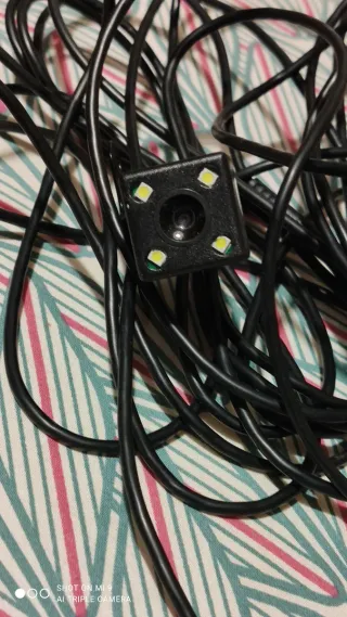 Cámara trasera coche con 4 LEDs