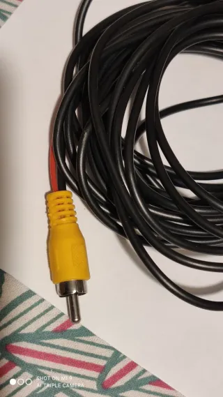 Cámara trasera coche con 4 LEDs