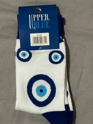 Calzini Upper Blue Evil Eye Taglia S-M