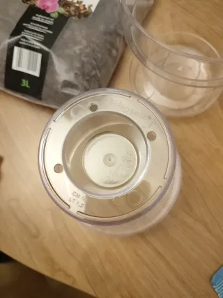 Vaso trasparente con sottovaso per orchidee