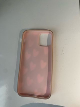 Custodia iPhone 12 Pro Cuori Rosa