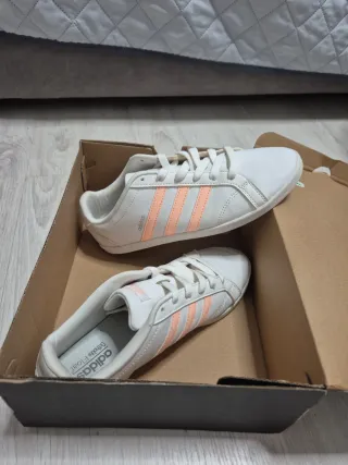 Zapatillas Adidas Mujer Blancas y Rosas